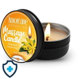 Aromatyzowana świeca do masażu - dotyk Ylang