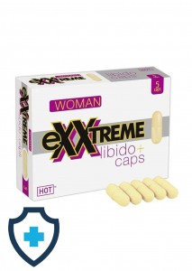 HOT eXXtreme Libido caps, tabletki zwiększają LIBIDO 5 szt.