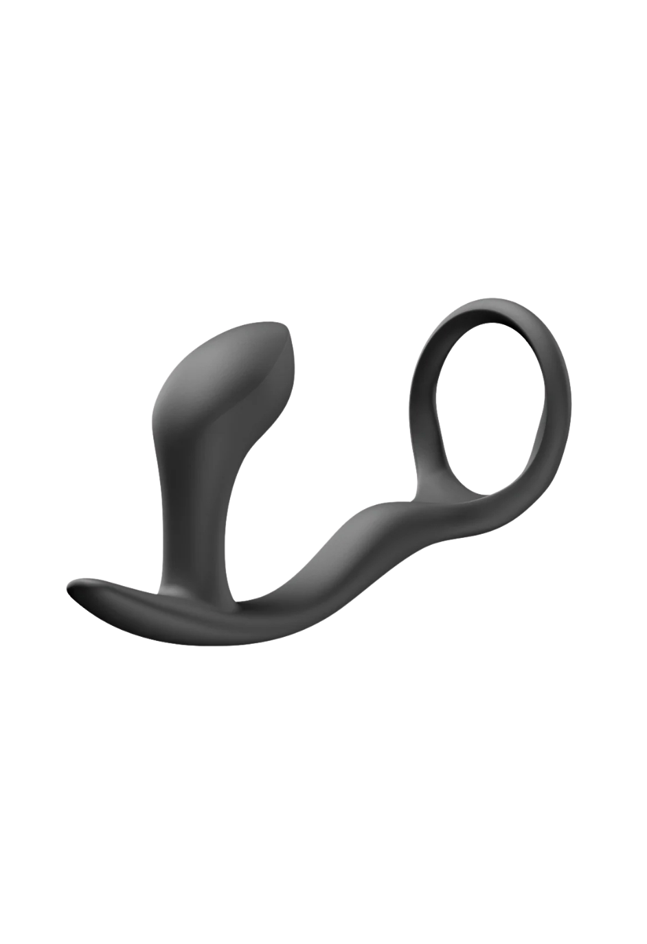 Silikonowy pierścień erekcyjny ze stymulatorem prostaty
