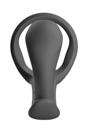 Silikonowy pierścień erekcyjny ze stymulatorem prostaty