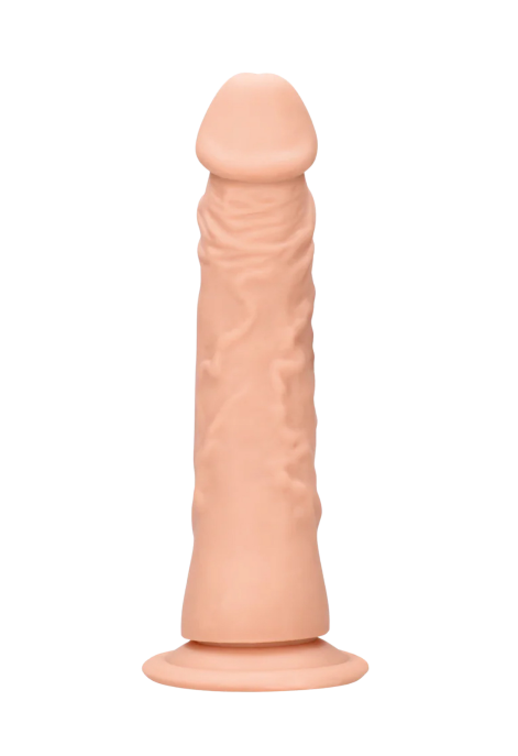 Realistyczne dildo z przyssawką – miękki materiał Skin TPE - 21,5 cm
