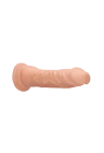 Realistyczne dildo z przyssawką – miękki materiał Skin TPE - 21,5 cm