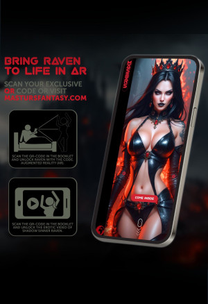 Futurystyczny masturbator z technologią rozszerzającą rzeczywistość - Raven