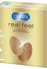Nielateksowe prezerwatywy Durex real feel, 3 szt.