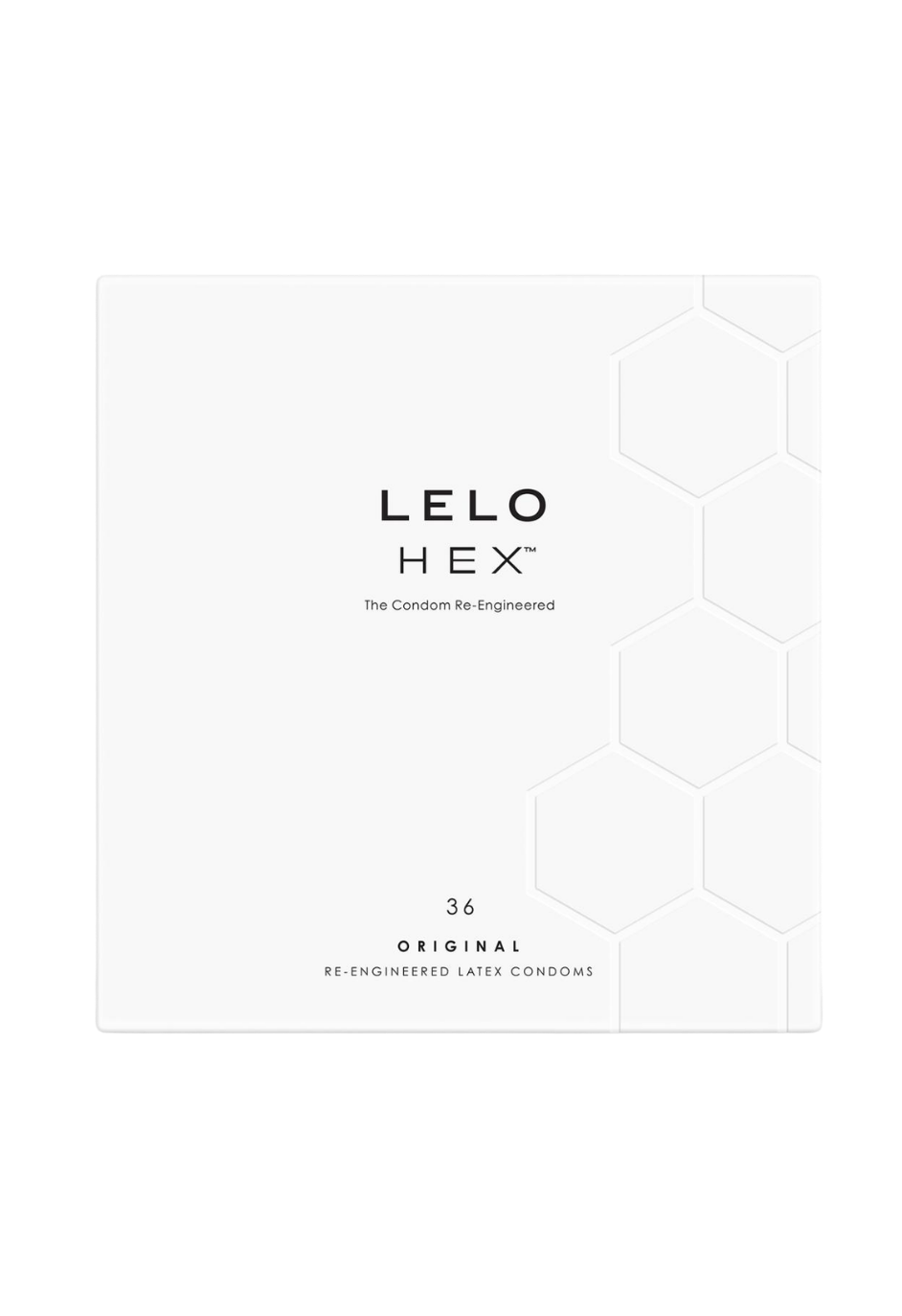 LELO HEX Original - lateksowe prezerwatywy - 36 szt.