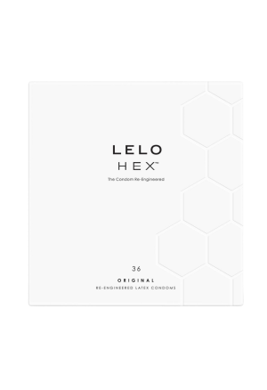 LELO HEX Original - lateksowe prezerwatywy - 36 szt.