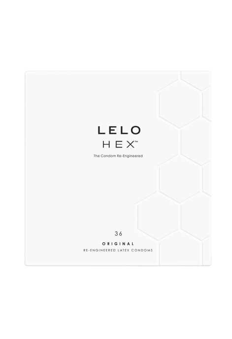 LELO HEX Original - lateksowe prezerwatywy - 36 szt.