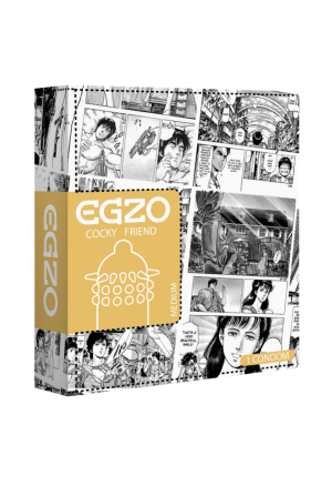 Prezerwatywa 3D z wypustkami  Lucky Dude, Egzo 1szt