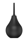 Gumowy irygator, czarna gruszka higieniczna - 224 ml