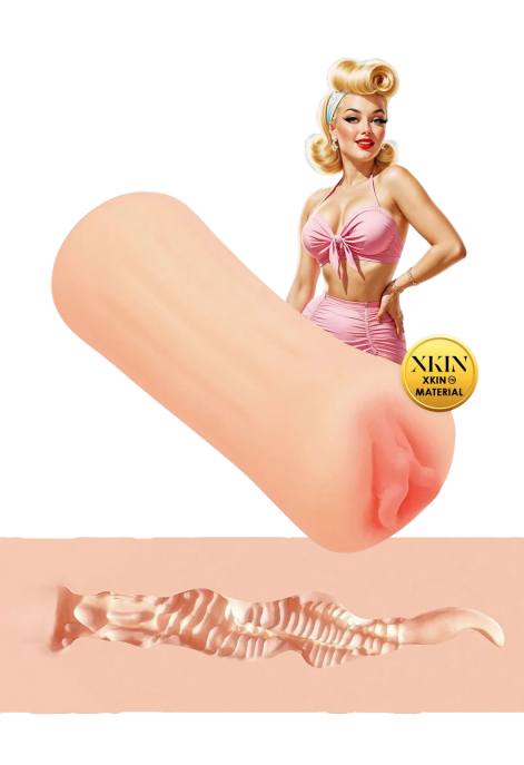 Plażowa Molly Small - masturbator z animacją i materiałami 18+