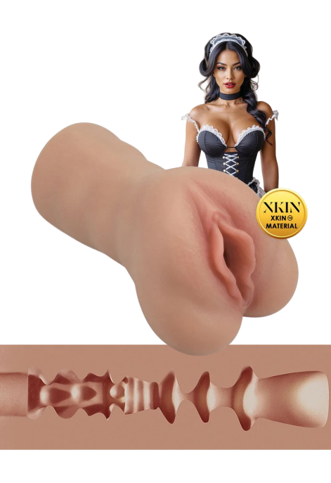 Pokojówka Lacey Medium - masturbator z animacją i materiałami 18+