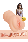 Słodka Delilah Large - masturbator z animacją i materiałami 18+