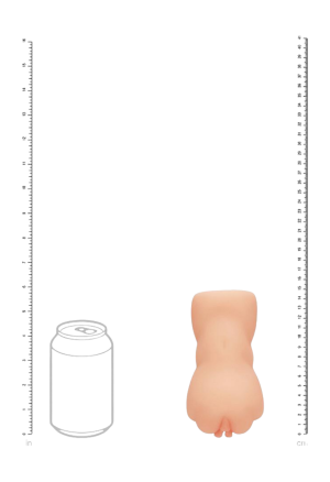 Słodka Delilah Large - masturbator z animacją i materiałami 18+