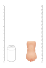 Słodka Delilah Large - masturbator z animacją i materiałami 18+