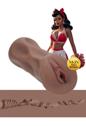 Cheerleaderka Cherry Large - masturbator z animacją i materiałami 18+