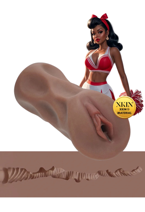 Cheerleaderka Cherry Large - masturbator z animacją i materiałami 18+