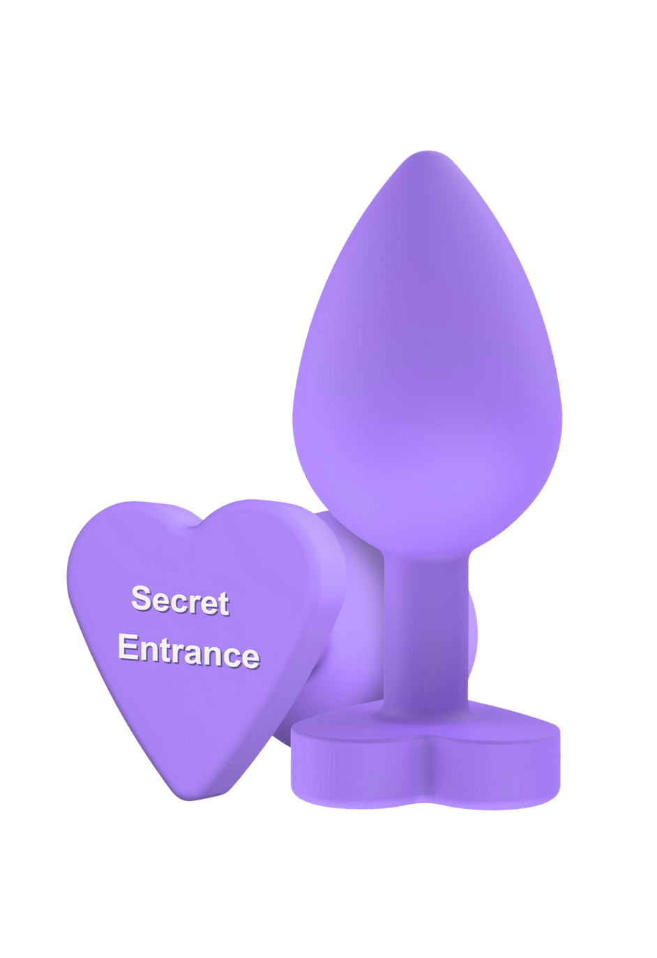 Korek silikonowy z napisem „Secret Entrance” - 8,5 cm