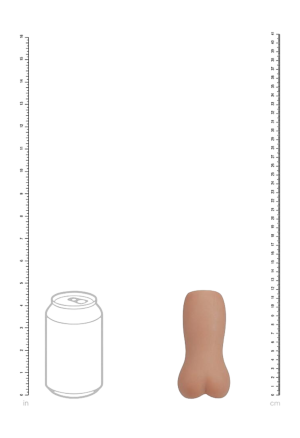 Realistyczny masturbator - egzotyczny anus, Medium