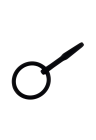 Delikatny silikonowy dilator do precyzyjnej stymulacji - 10,5 cm