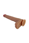 Silikonowe, duże dildo realistyczne do intensywnych doznań - 37,5 cm