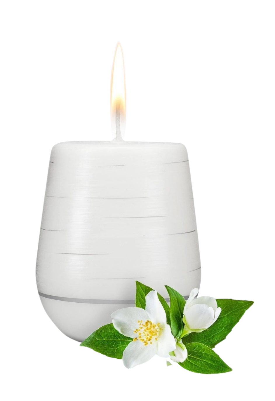 Świeca do aromaterapii z afrodyzjakami i feromonami, kwiat jaśminu