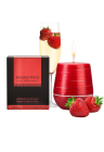 Świeca do aromaterapii z afrodyzjakami i feromonami, truskawka