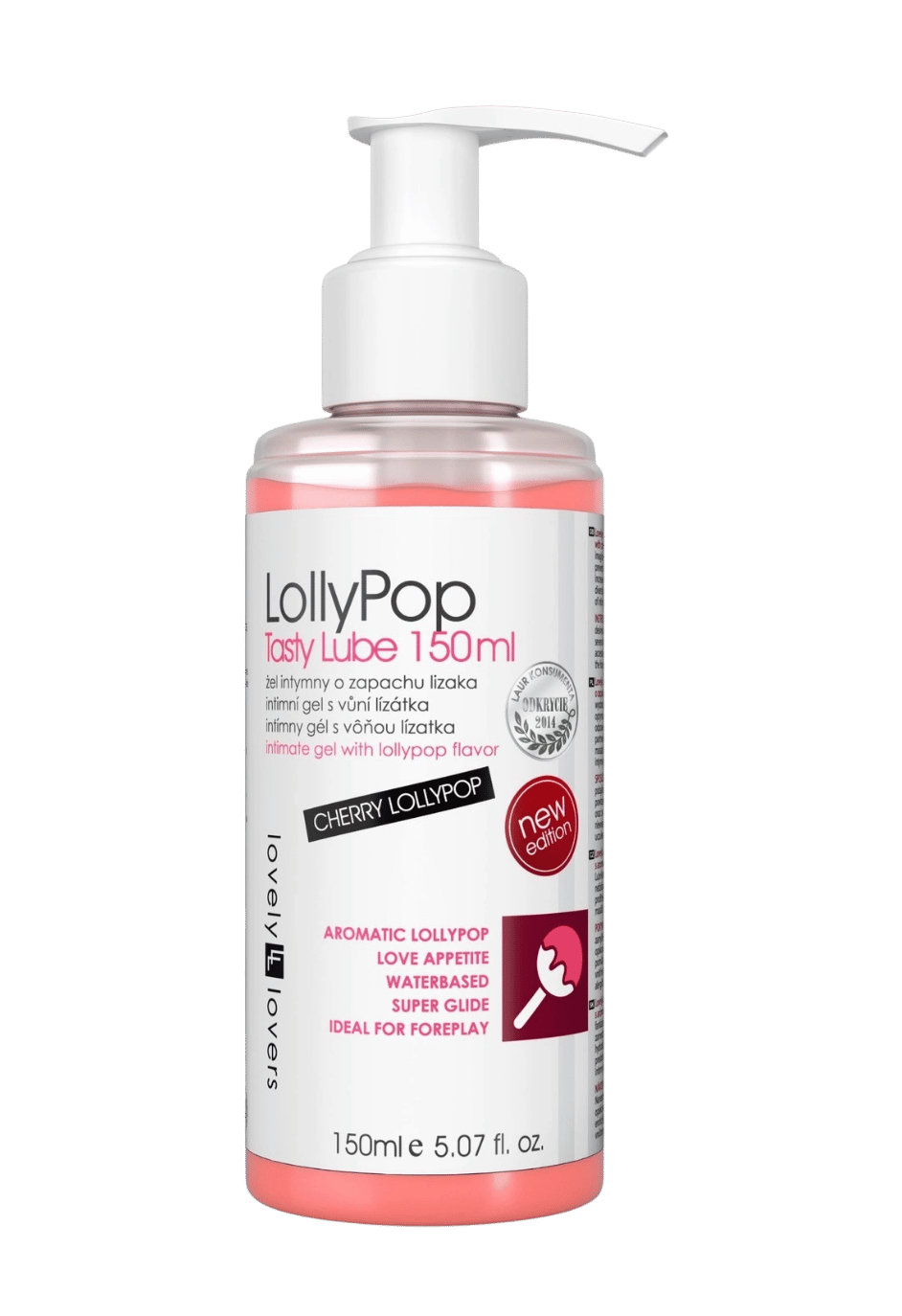Żel oralny, smakowy Lolly Pop - aromat wiśniowego lizaka, 150 ml