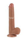 Elastyczne dildo z technologią ruchomej skóry - 22,5 cm