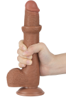 Elastyczne dildo z technologią ruchomej skóry - 22,5 cm