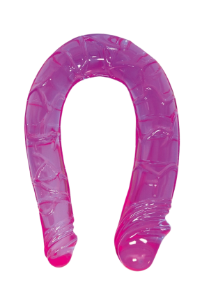 Fioletowe dildo podwójne do...