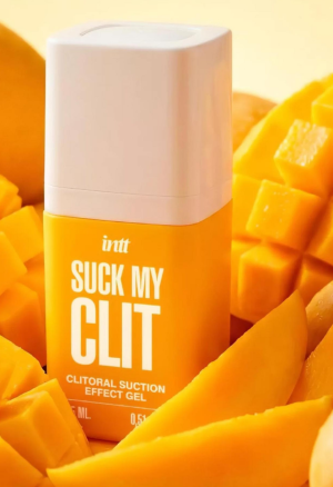 Żel stymulujący łechtaczkę z efektem ssania - mango