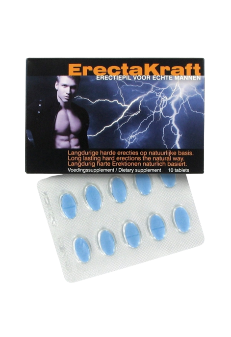 ErectaKraft – tabletki na doraźne wsparcie erekcji - 10 sztuk