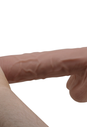Realistyczne duże dildo z przyssawką i elastycznym rdzeniem