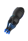 Masturbator z silikonowymi mackami i ładowaniem USB