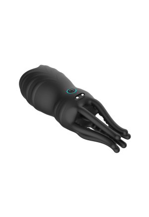 Masturbator z silikonowymi mackami i ładowaniem USB