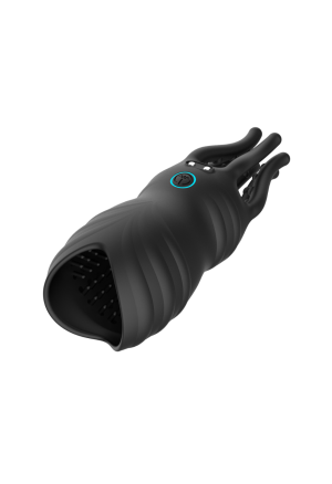 Masturbator z silikonowymi mackami i ładowaniem USB