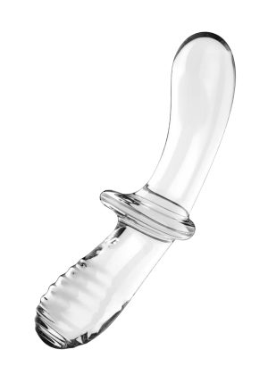 Dwustronne dildo ze szkła...