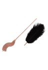 Piórko do pieszczot i pejcz 2w1 rose gold | Erotic Med