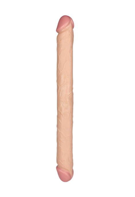 Realistyczne dildo z podwójną końcówką - 44 cm