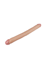 Realistyczne dildo z podwójną końcówką - 44 cm