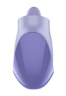 Liliowy stymulator łechtaczki imitujący pieszczoty oralne