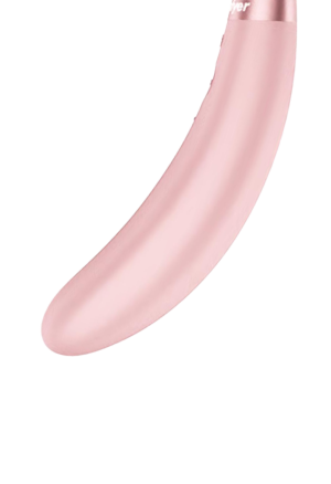 Dwustronny stymulator łechtaczki z obrotową końcówką