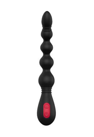 Wibrujący stymulator analny z pięcioma kulkami