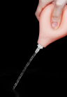 Realistyczne dildo squirting z pompką i przyssawką - 25,4  cm