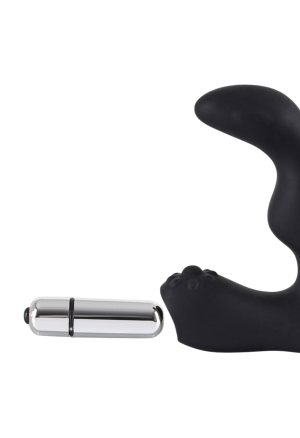 Masażer prostaty z wibracją i stymulacją krocza | Erotic Med