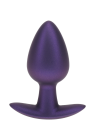 Silikonowy Korek Analny M 7,9 cm Gunmetal | Erotic Med