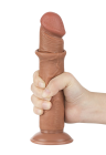 Realistyczne Dildo z Ruchomą Skórą 20 cm | Erotic Med