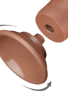 Realistyczne Dildo z Ruchomą Skórą 20 cm | Erotic Med