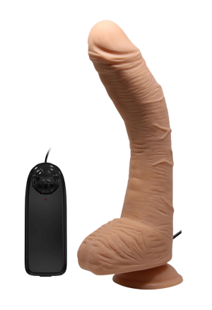 Duże Realistyczne Dildo z Wibracją 28 cm | Erotic Med