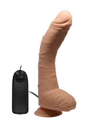 Duże Realistyczne Dildo z Wibracją 28 cm | Erotic Med